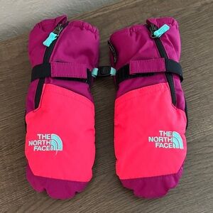 The North Face Toddler Mitts XS Cold Weather Mittens Pink